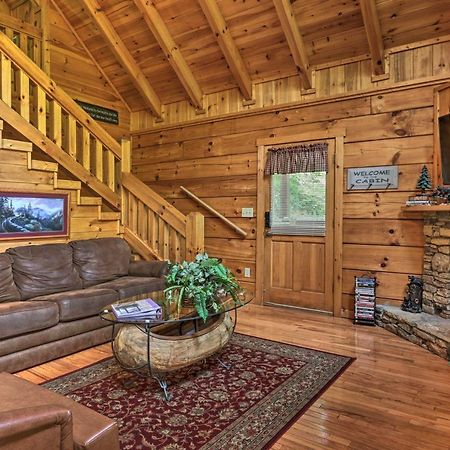 Gatlinburg Mountainside Escape With Deck And Hot Tub! Villa Ngoại thất bức ảnh