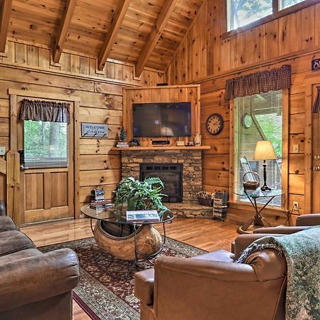 Gatlinburg Mountainside Escape With Deck And Hot Tub! Villa Ngoại thất bức ảnh