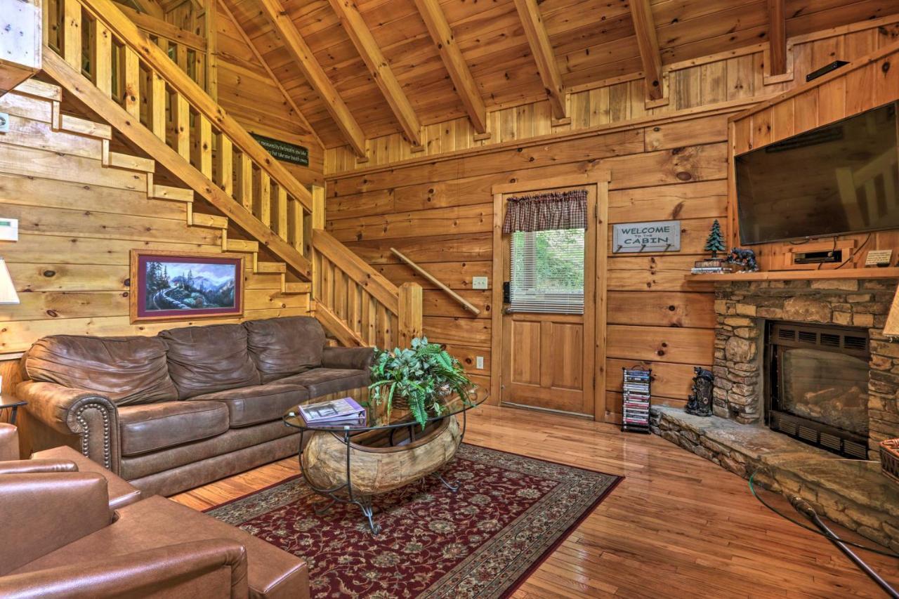 Gatlinburg Mountainside Escape With Deck And Hot Tub! Villa Ngoại thất bức ảnh