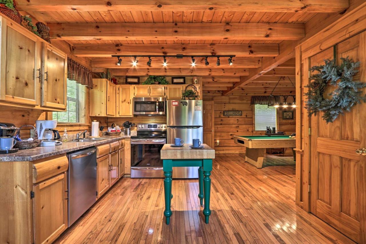 Gatlinburg Mountainside Escape With Deck And Hot Tub! Villa Ngoại thất bức ảnh
