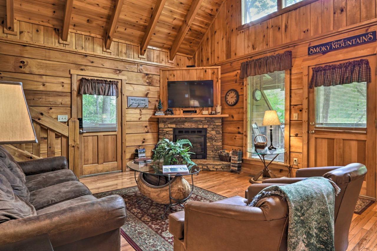Gatlinburg Mountainside Escape With Deck And Hot Tub! Villa Ngoại thất bức ảnh