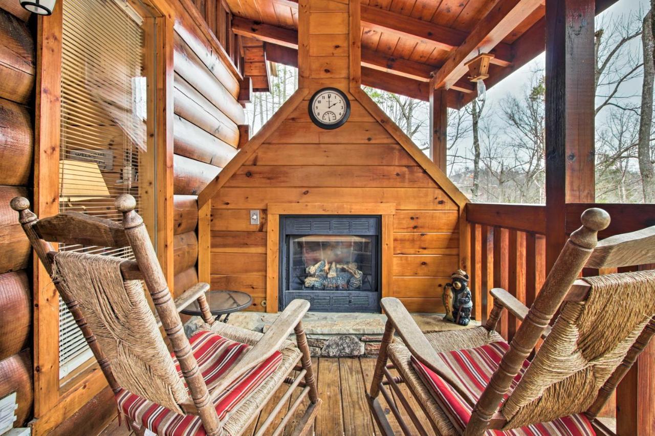 Gatlinburg Mountainside Escape With Deck And Hot Tub! Villa Ngoại thất bức ảnh