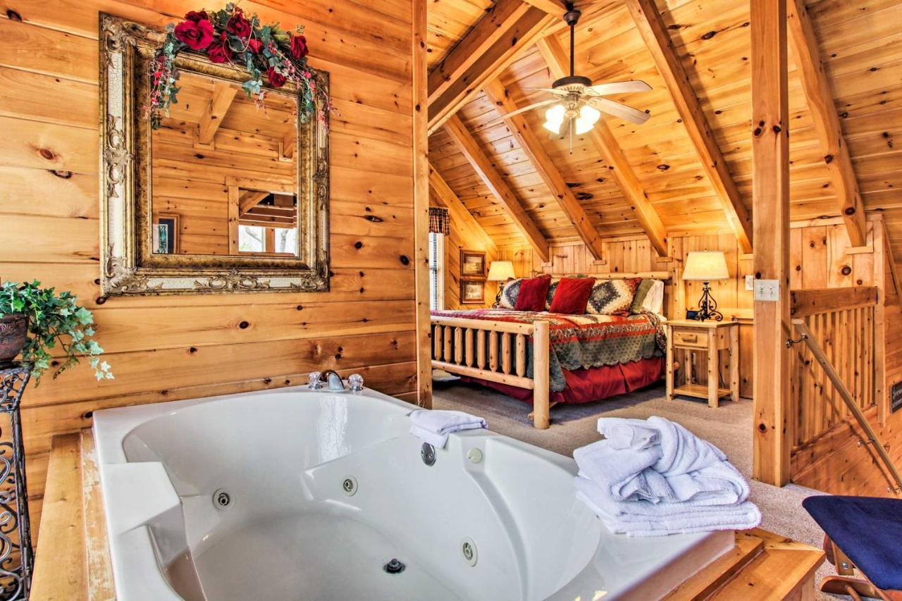 Gatlinburg Mountainside Escape With Deck And Hot Tub! Villa Ngoại thất bức ảnh