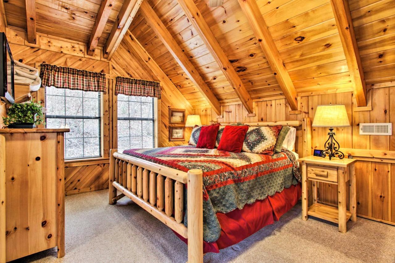 Gatlinburg Mountainside Escape With Deck And Hot Tub! Villa Ngoại thất bức ảnh